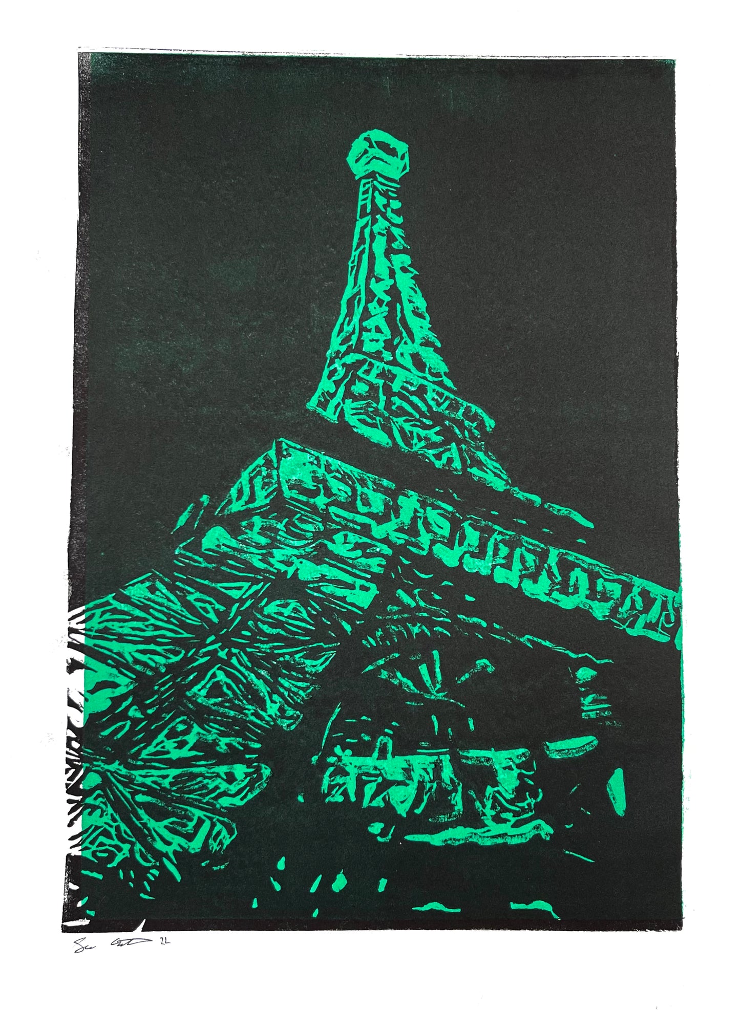 Under the Eiffel Tower
