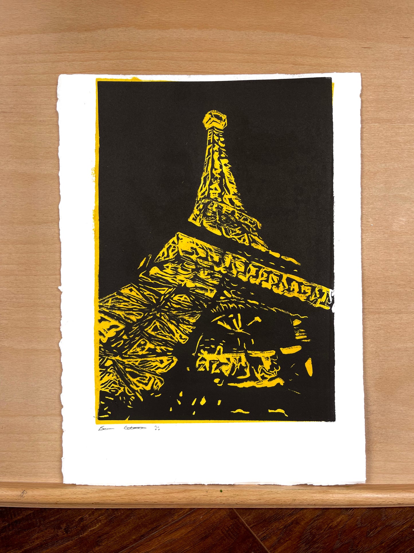 Under the Eiffel Tower