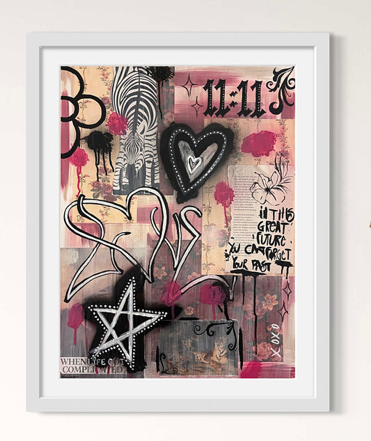 When Life Got Complicated Poster Print