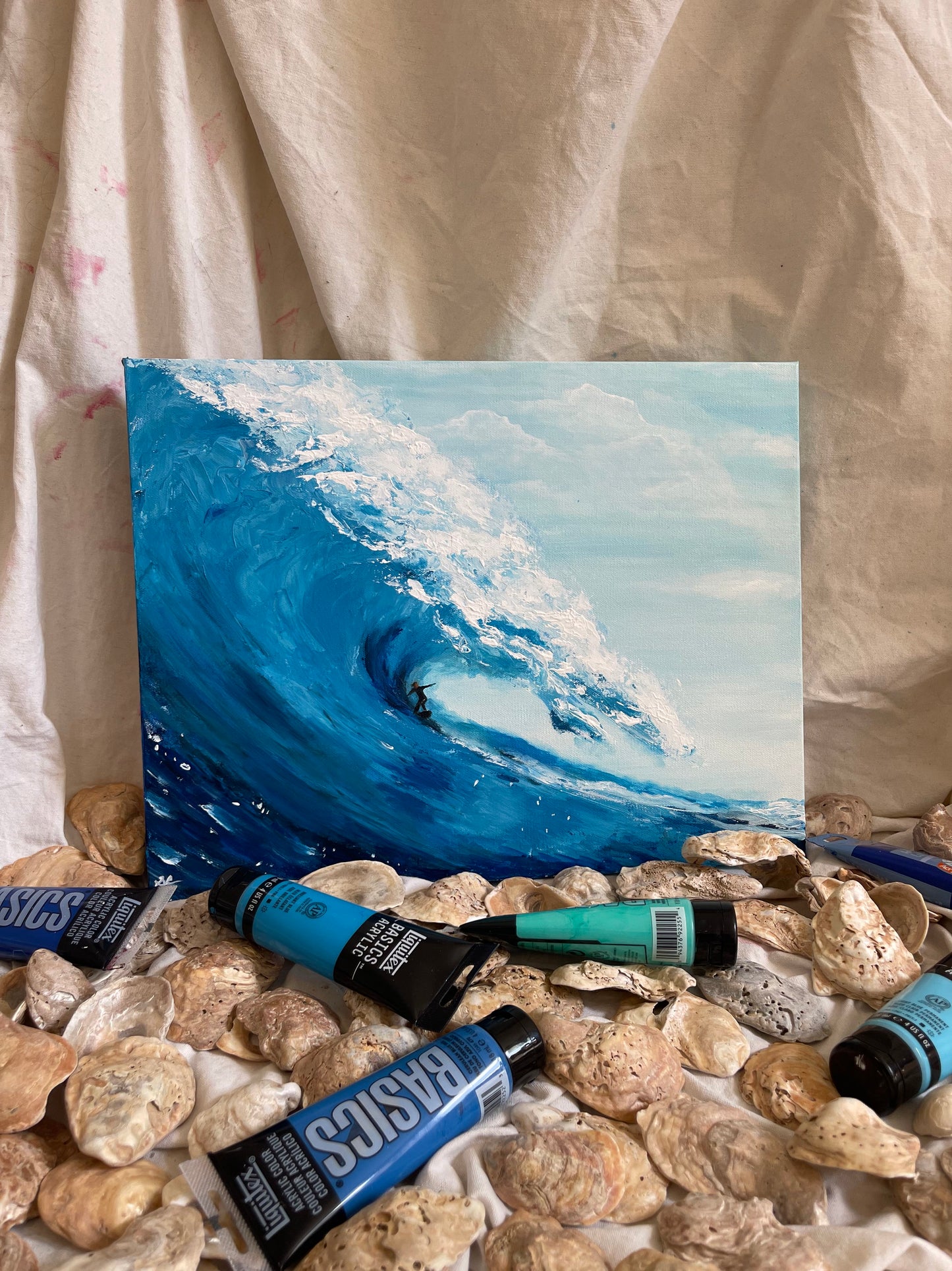 Surfer Original Painting