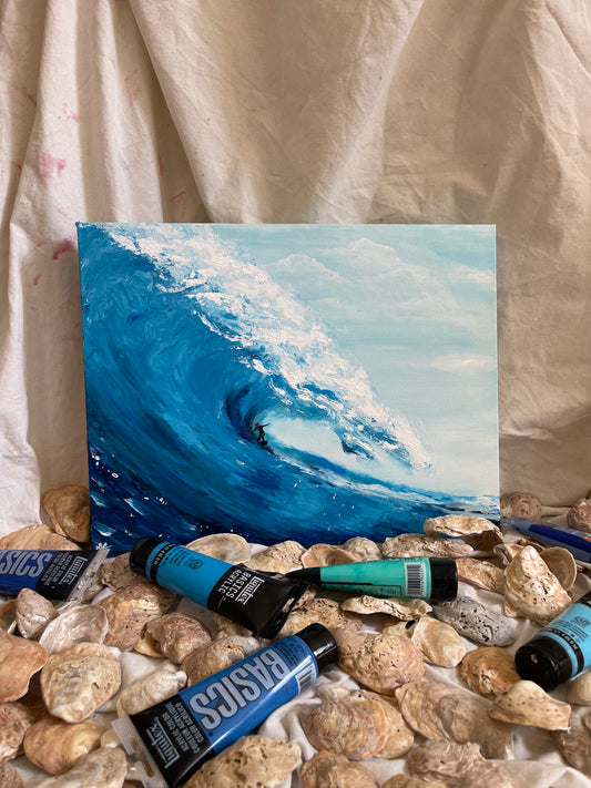 Surfer Original Painting