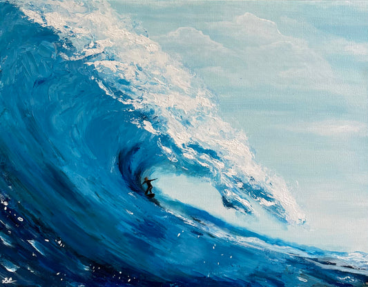 Surfer Original Painting