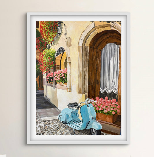 Streets of Italy Poster Print
