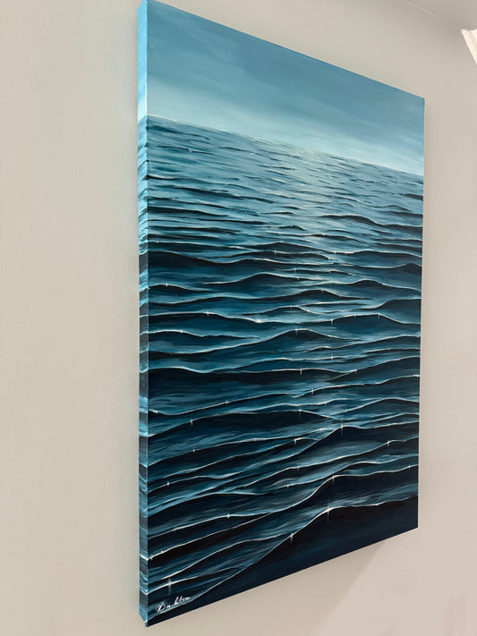 Waves Original Painting