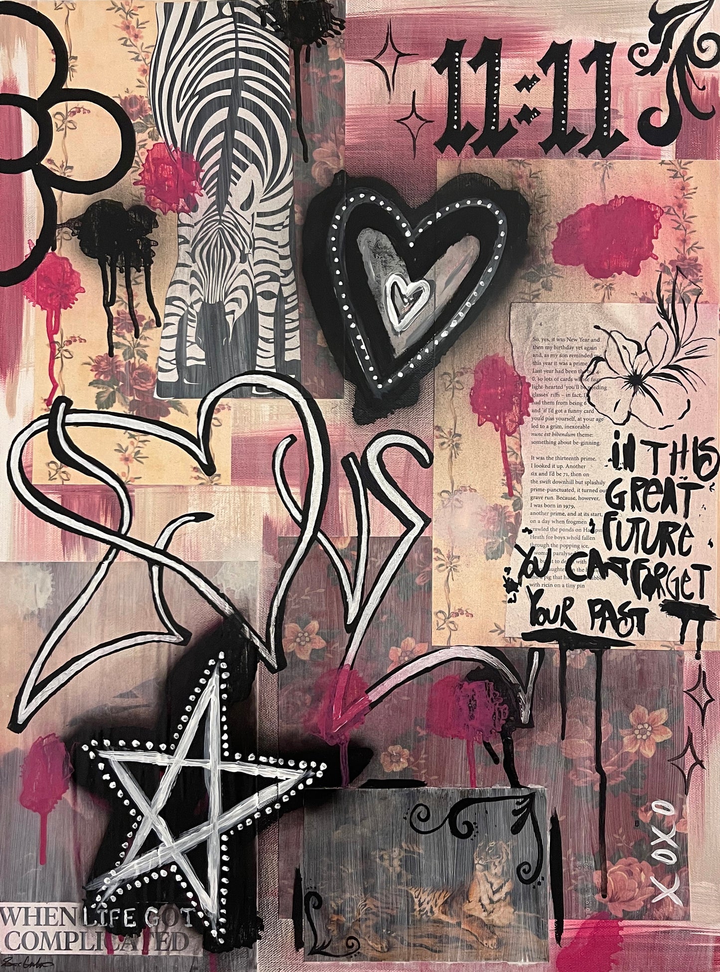 When Life Got Complicated Original Painting