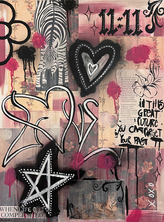 When Life Got Complicated Original Painting